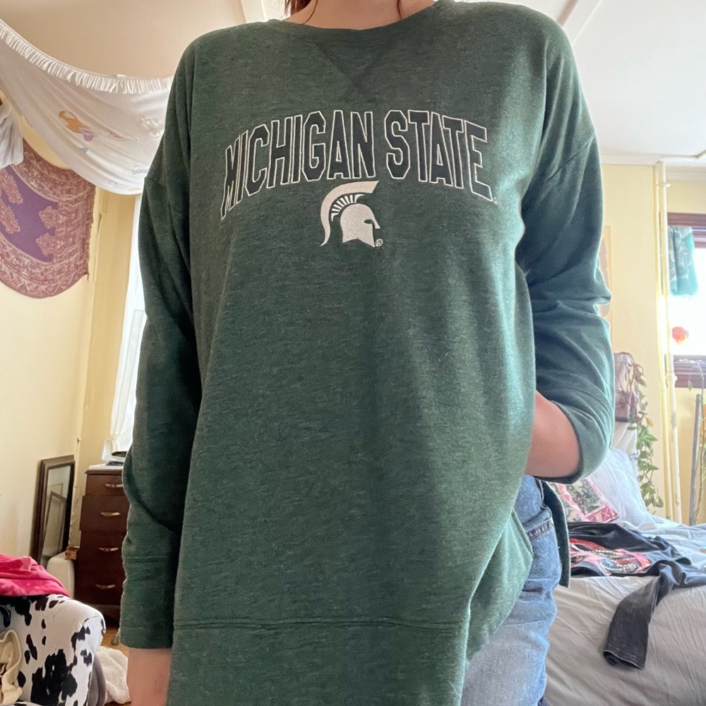 Michigan State crewneck